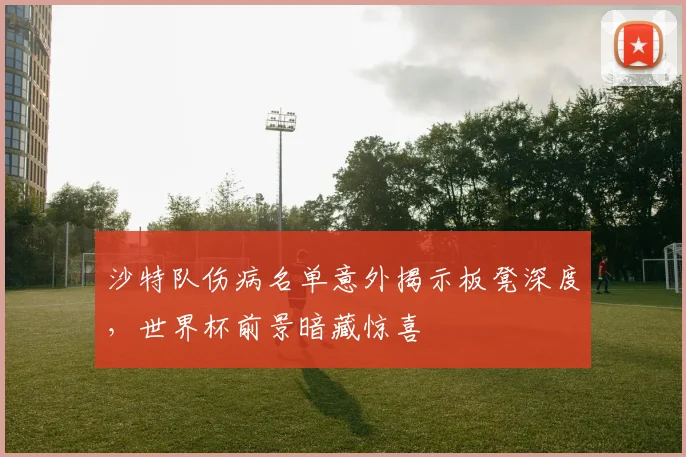 沙特队伤病名单意外揭示板凳深度，世界杯前景暗藏惊喜